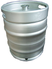 O eletro lustrou barril de cerveja de 50 litros o meio com um tipo que cabe a garantia de 5 anos