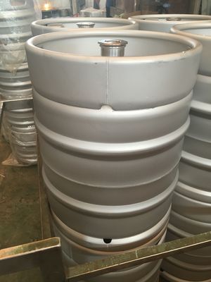 barril do Euro 50L para a micro cervejaria com tipo encaixe de G na parte superior, feito de 304 de aço inoxidável, material do produto comestível